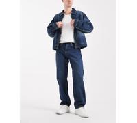 Levi's - 568 - Jeans dritti taglio ampio lavaggio scuro-Blu navy W33 L32