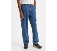 Levi's - 568 - Jeans dritti cargo ampi blu medio W31 L32