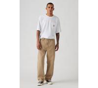Levi's - Workwear Capsule 568 - Pantaloni unisex ampi dritti beige in tela-Neutro W36 L32