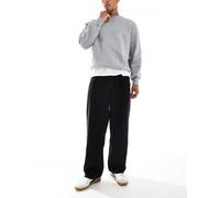 Levi's - 578 - Pantaloni 5 tasche ampi in velluto a coste neri-Nero W31 L32