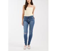 Levi's - 710 - Jeans super skinny blu scuro con strappi W25 L32