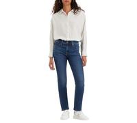 Levi's 712 Slim, Jeans, Donna, Blue Wave Dark, 34W / 32L
