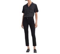 Levi's 712 Jeans Black Taglia: W24L30 | Jeans Slim Fit Outlet | Donna | Nero
