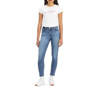 Levi's 717 Double Button, Jeans Donna, Blue Wave Mid, 27W / 28L