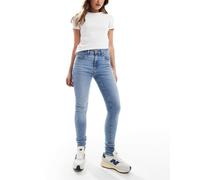 Levi's - 721 - Jeans skinny a vita alta lavaggio chiaro-Blu W30 L30