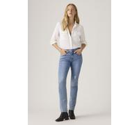 Levi's - Jeans dritti vita alta 724 - - Jeans - Donna - Blu - W28 L32
