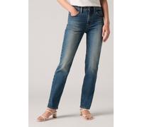 Levi's 724 High Rise Straight, Jeans Donna, Ankle Time, 28W / 30L