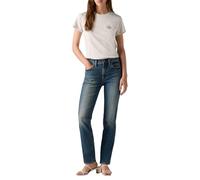 Levi's 724 High Rise Straight, Jeans Donna, Ankle Time, 26W / 32L