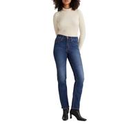 Levi's 724 High Rise Straight, Jeans Donna, Chelsea Carbon Glow, 29W / 32L