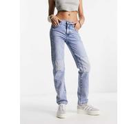 Levi's - 724 - Jeans dritti a vita alta lavaggio blu chiaro W30 L30