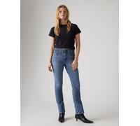 Levi's - 724 - Jeans western dritti a vita alta blu W27 L28