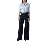 Levi's 728 HR Wide Leg Jeans, Retro Rinse Lb, 25W x 30L Donna