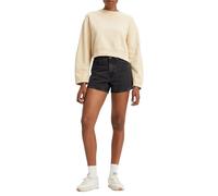 LEVIS 80S Mom Short Blacks, Anni '80 Mamma Corti Neri da Donna, Not TO Interrupt,