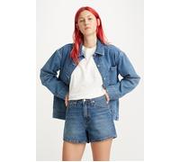 Levi's - Mom shorts anni '80 blu lavaggio scuro-Blu navy W24