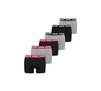 Levi's 8719965009202 - Boxer da Uomo, con Logo Repeat, Taglia M, Confezione da 6 Pezzi