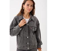 Levi's - 90S TRUCKER MED INDIGO - WORN IN Nero - Abbigliamento XS Nero