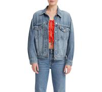Levi's - Giacca trucker di jeans lavaggio chiaro anni '90-Blu L
