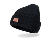Levi's Classico Berretto Invernale Caldo con Fodera in Pile per Uomo e Donna, Etichetta Nera, Taglia Unica Unisex-Adulto