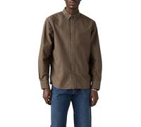 Levi's Authentic Button Down Khaki Green Garmen, Khaki Green Garment, M