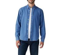 Levi's Authentic Button Down Maglietta, Woodrow Mid Wash, L Uomo