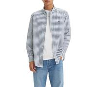 Levi's Authentic Button Down, Uomo, Dean Stripe Estate Blue, S
