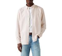 LEVI'S ® Camicia 'Authentic' beige / bianco, Taglia S