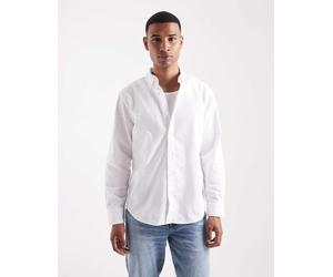Levi's - Authentic - Camicia Oxford taglio comodo bianca con bottoni e logo tono su tono-Bianco XL