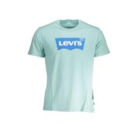 Levi's Azzurro Cotton Men T-Shirt - XXL