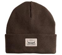Levi's Backpatch Beanie Berretto, Nero, Taglia Unica Uomo