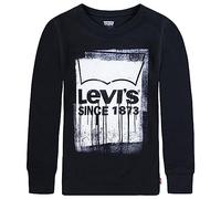 Levi's Lvb Vernice bagnata l/S Tee 8ej331 Tshirt, Meteorite, 6 Anni Bambino