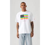 Levi's Band Tee New Order Usa White Graphic Taglia: L | T-shirt stampate Outlet | Uomo | Bianco