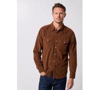 Levi's - Barstow - Camicia vestibilità standard stile western in tessuto a coste color cuoio-Marrone L
