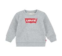 Levi's Batwing Crewneck Sweatshirt Bimbo, Grigio (Grey Heather), 12 Mesi