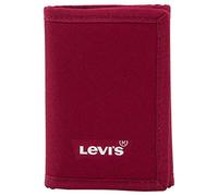 Levi's Batwing Trifold Wallet, Accessorio da viaggio - Portafoglio a tripla piega Uomo, Rosso (Regular Red), Taglia unica
