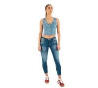 Levi's Bella Denim Corset Top Donna