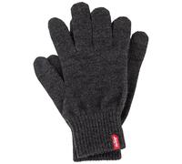 Levi's Ben Touch Screen Gloves, Guanti Uomo, Grigio (Dark Grey), Medium