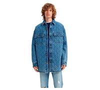 Levi's Bernal Heights - Maglietta, Maglietta Oversize Uomo, Kingpin - Inglside Overshirt, S