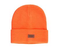 Levi's Classico Berretto Invernale a Maglia con Fodera in Pile, per Uomo e Donna, Arancione Fluo Solido, Taglia Unica Unisex-Adulto