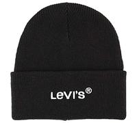 Levi's Berretto da Uomo Wordmark, Nero Normale., Taglia Unica
