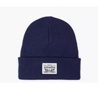 LEVI'S BERRETTO DI LANA BACK PATCH UNISEX BEANIE INVERNALE MAGLIA LOGO PATCH ...