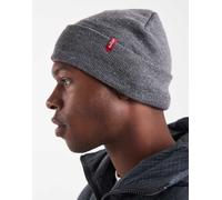 Levi's - Berretto extra largo grigio con etichetta rossa One Size
