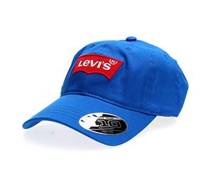 Levi's Big Batwing Flex Fit - Berretto Morbido da Uomo, Blu Reale, Taglia Unica