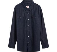 Levi's Big Classic Western Red Cast Rinse Take, Camicia in jeans Uomo, Red Cast Rinse Takedown H2 19, 3XL