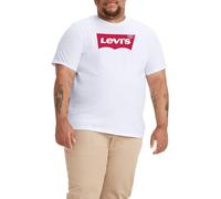 Levi's® Big & Tall Maglietta 'B&T Big Graphic Tee' rosso / bianco, Taglia 5XL