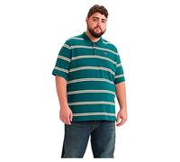 Levi's Big & Tall Housemark Polo, Uomo, School Atlantic Deep Striped, 2XL