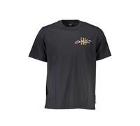 Levi's Black Cotton Men T-Shirt - S