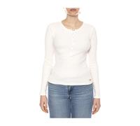 Levi's, ,Blouses & Shirts ,Donna ,Beige ,S Dry Goods Henley Waffle Top a maniche lunghe
