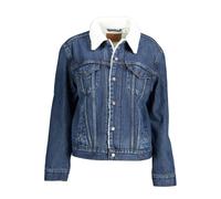 Levi's Giubbotto Sherpa Blu Donna M
