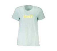 Levi's Blue Cotton Women T-Shirt - XS
