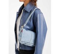 Levi's - Borsa da spalla azzurra in denim-Blu One Size